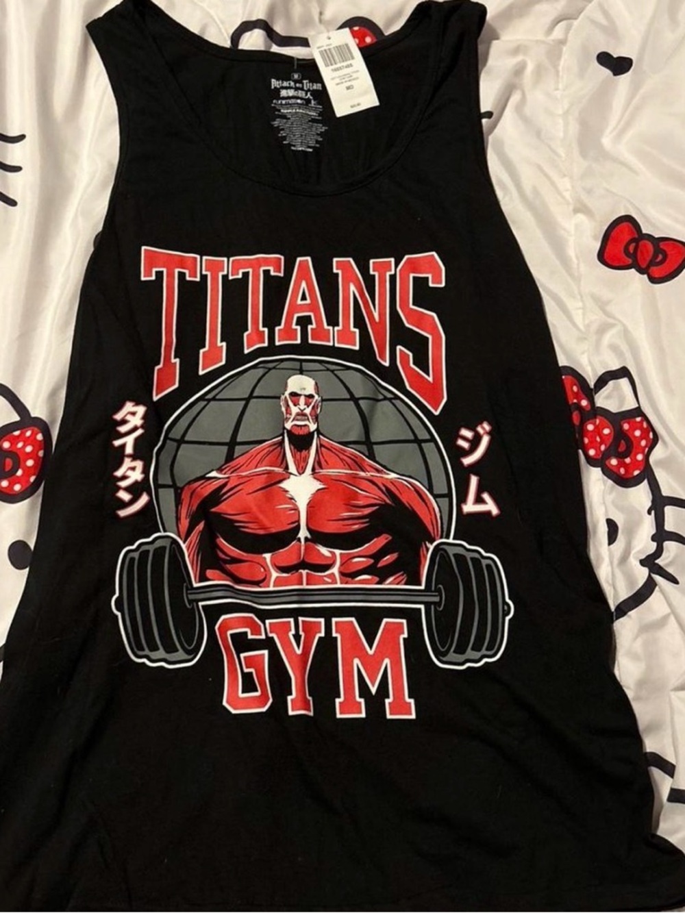 aot Titans Gym tank top